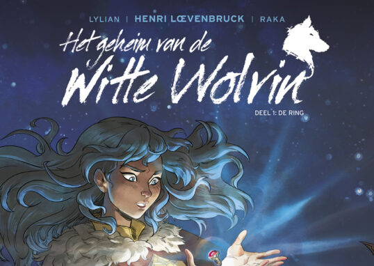 cover van deel 1 van Het geheim van de witte wolvin