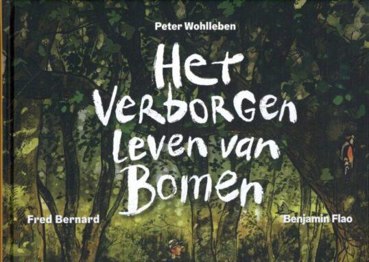 cover van het verborgen leven van bomen