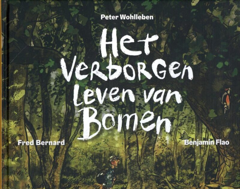 cover van het verborgen leven van bomen